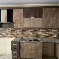 ۱۰ متر کابینت بالا و پایین دی اف درحدنو لوازم کامل