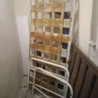 تخت خواب فلزی تشک فنری دو کفی فلزی فروشی