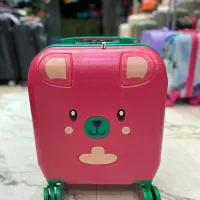 چمدان دخترانه خرسی