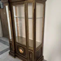 بوفه چوبی منبت کاری شده