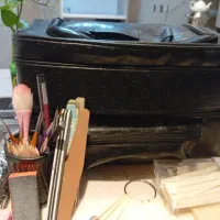 وسایل کامل ناخن کاری عکس یووی رو نذاشتم کامله
