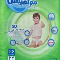 ۱۷ عدد پوشک سایز ۶