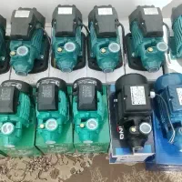 پمپ آب نیم اسب و 1 اسب و ست کنترول استریم وخازن