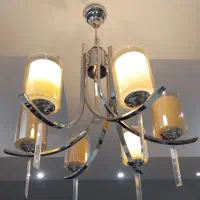 شش شاخه استیل
