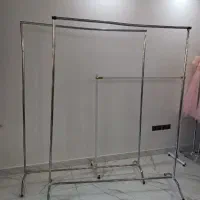 ۲عدد رگال استیل ضخیم ارتفاع ۱۵۰سانتی (فروش یکجا)
