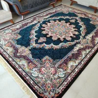 فرش نقشه نیلا ۱۲ - ۹ - ۶ متری نو در  سه رنگ