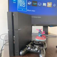 Ps4 fat 500کپی خور دو دسته اصلی مناسب هدیه