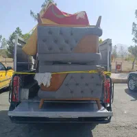جابجایی  بار با وانت اریسان