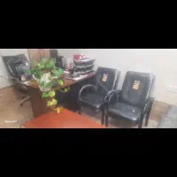میز مدیریت+فایل ال بقل به همراه صندلی مدیریت
