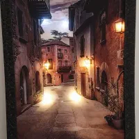 تابلو ال ای دار