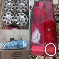 چراغ جلو وعقب پرشیا .۴عدد قالپاق