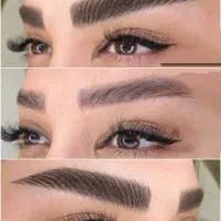 تتو ناخن ومیکرو وآرایش دائم صورت فیبروز کاملا مویی