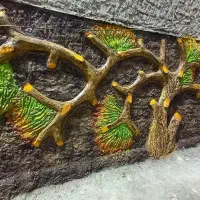 استاد نما طرح سنگ وچوب