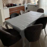مبلمان هفت نفره همراه با میز نهار خوری ۶ نفره