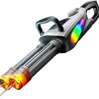 تفنگ آب‌پاش شارژی گاتلینگ/برد بالا/دارای LED