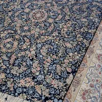 فرش۱۲متری۱۵۰۰شانه۴۵۰۰تراکم اعلاشورشده سورمه ای