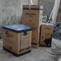 گاز و ماشین لباسشویی دوقلو