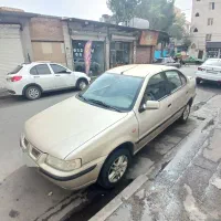 سمند ۸۶ بژ مدل ۱۳۸۶ موتور سالم