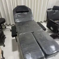 تخت مژه و تاتو، ترولی ، صندلی استاد کار