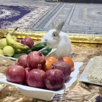 خرگوش مینیاتور چشم دورنگ