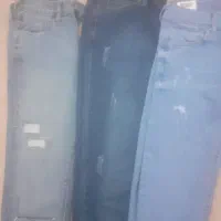 تعدادی مانتو مشکی ورنگی شومیز  شلوار لی