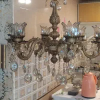 لوستر شیش شعله برنز اصل شناسنامه دار
