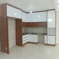 کابینت  سفید قهوه