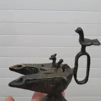 پیسوز ۲ شعله برنجی قدیمی