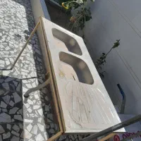 سینک دوقلو تمیز تمیز