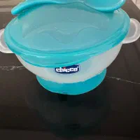 ظرف غذا قاشق دار و چسبدار چیکو اصل