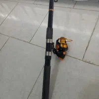 ست چوب وچرخ ماهیگیری ساخت کشور کره
