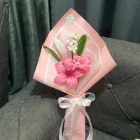 دسته گل مخملی