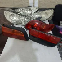 چراغ جلو و عقب ۲۰۶