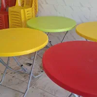 میز صندلی پلاستیکی ناصری درحدصفر