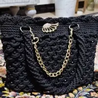 کیف دست بافت