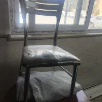 صندلی نهارخوری استیل چوبی