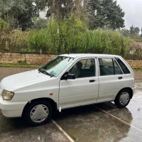 پراید مدل ۹۸ کم کار بی رنگ