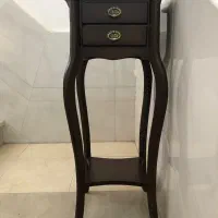 میز تلفن چوب راش نو