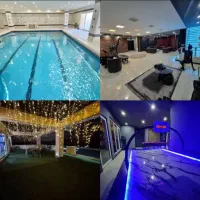 اجاره روزانه باغ ویلا استخر سرپوشیده و روباز فول