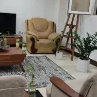 فروش مبل بدنه چوب ( جنس چرم درجه یک )