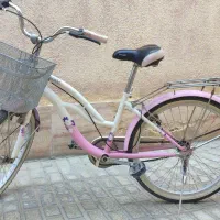 دوچرخه بزرگ دخترانه سایز ۲۴