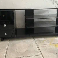 میز تلوزیون شیشه ای