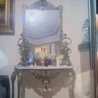 فروش و خریدار آینه شمعدان آینه کنسول برنجی