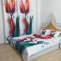 ست روتختی پرده فرش و ست خواب کامل