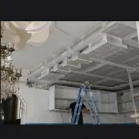 اجرای سقف کاذب،کناف،تایل،پی‌ وی سی،وگچکاری ساختمان