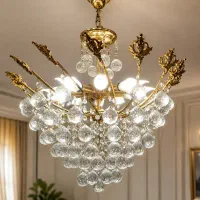کریستالی کلاسیک با بدنه برنجی