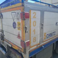 اتاق کامیون چوبی فلزی