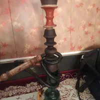 قلیان چوبی قدیمی دوسیب