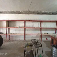 قفسه سه طبقه فلزی