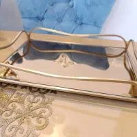 سینی پذیرایی زیبا طلایی
